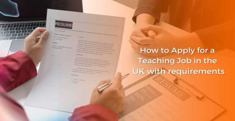 Teacher Resume Review: Landing a UK Teaching Job Starts Here